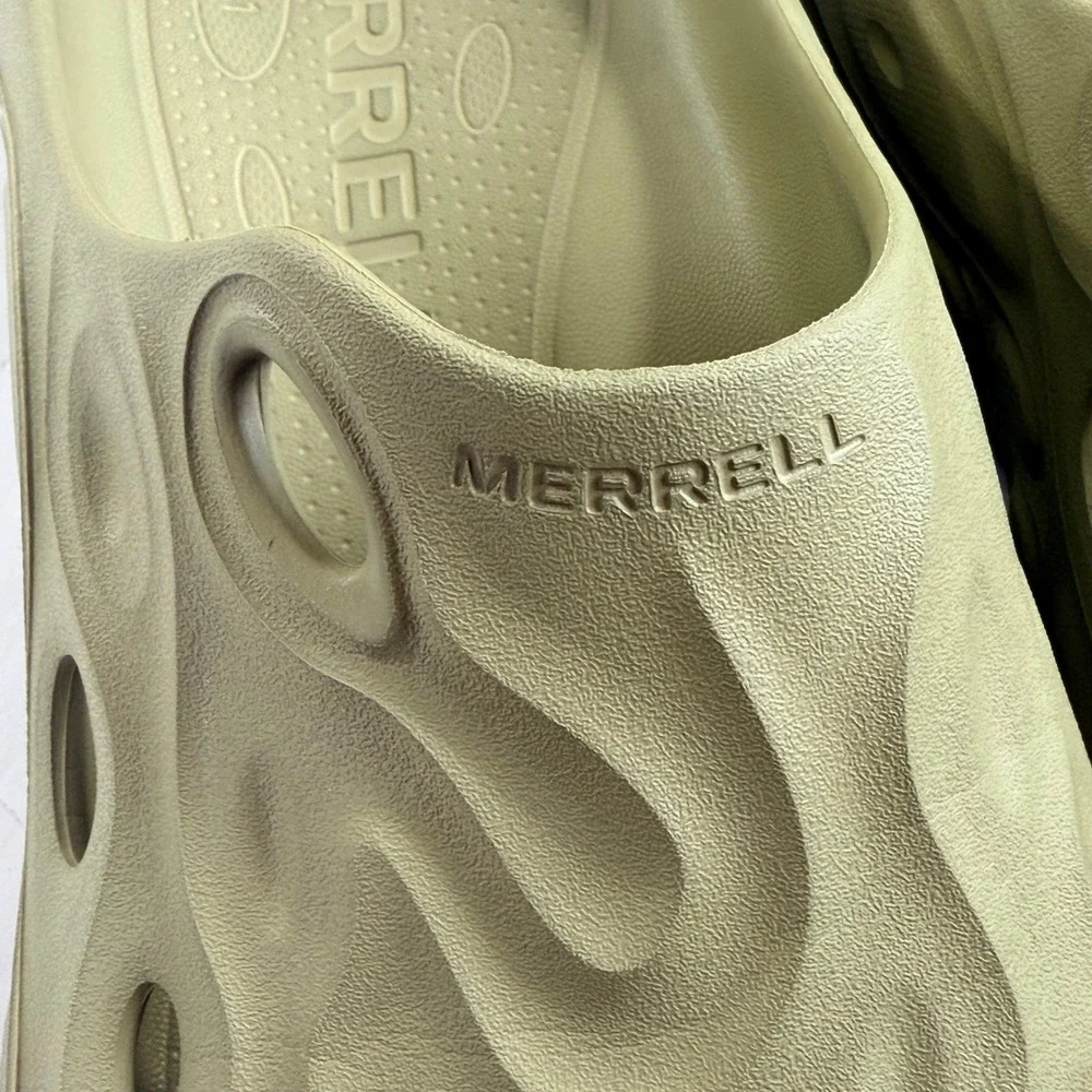Merrell Hydro Slide 2 Sandal Mens 11 Mosstone Green Rubber Sport Comfort Outdoor